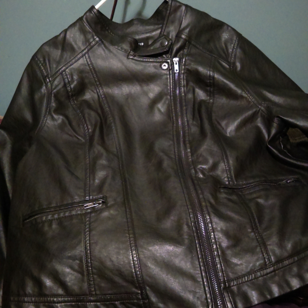 Fashion Faux Leather jacket